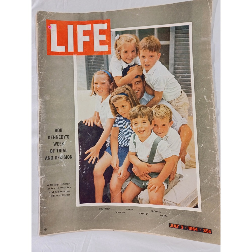 LIFE Magazine July 3 1964‎ Bob Kennedy Cover Vintage Collectible Memorabilia